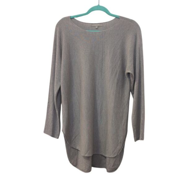 Joan Vass Tan Tunic Sweater | Size M | Classic & Cozy - Picture 2 of 4